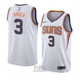 Camiseta Phoenix Suns Trevor Ariza NO 3 Association 2018 Blanco