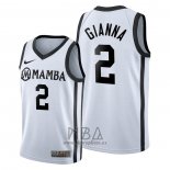 Camiseta Primary Mamba Memorial Gianna NO 2 Blanco