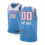 Camiseta Sacramento Kings Personalizada Ciudad 2018-19 Azul