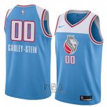 Camiseta Sacramento Kings Willie Cauley-Stein NO 00 Ciudad 2018 Azul