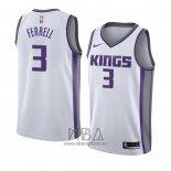 Camiseta Sacramento Kings Yogi Ferrell NO 3 Association 2018 Blanco