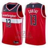 Camiseta Washington Wizards Marcin Gortat NO 13 Icon 2017-18 Rojo