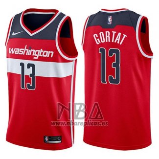 Camiseta Washington Wizards Marcin Gortat NO 13 Icon 2017-18 Rojo