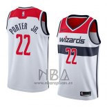 Camiseta Washington Wizards Otto Porter Jr. NO 22 Association 2018 Blanco