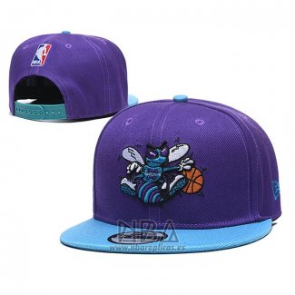 Gorra Charlotte Hornets Violeta Azul