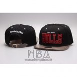 Gorra Chicago Bulls Snapback Negro Marron