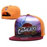 Gorra Cleveland Cavaliers Snapback Naranja Rojo