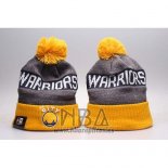 Gorro Beanie Golden State Warriors Gris Amarillo