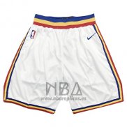 Pantalone Golden State Warriors Hardwood Classics 2019-20 Blanco