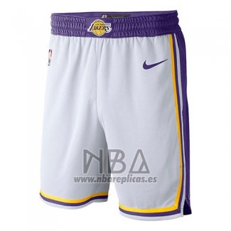 Pantalone Los Angeles Lakers Association 2018-19 Blanco