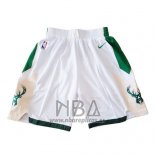 Pantalone Milwaukee Bucks 2019 Blanco