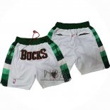 Pantalone Milwaukee Bucks Blanco