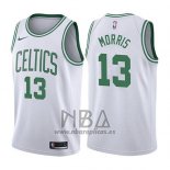 Camiseta Boston Celtics Marcus Morris NO 13 Association 2017-18 Blanco