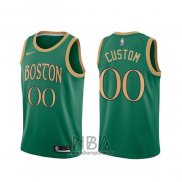 Camiseta Boston Celtics Personalizada Ciudad 2019-20 Verde