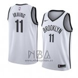 Camiseta Brooklyn Nets Kyrie Irving NO 11 Association 2019-20 Blanco