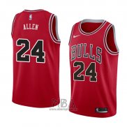 Camiseta Chicago Bulls Tony Allen NO 24 Icon 2018 Rojo