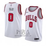 Camiseta Chicago Bulls Tyler Ulis NO 0 Association 2018 Blanco