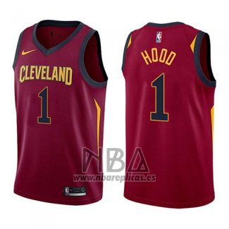 Camiseta Cleveland Cavaliers Rodney Hood NO 1 Icon 2017-18 Rojo