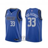 Camiseta Dallas Mavericks Michael Kidd-Gilchrist NO 33 Icon Azul