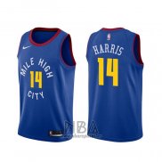 Camiseta Denver Nuggets Gary Harris NO 14 Statement Azul