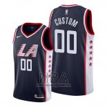 Camiseta Los Angeles Clippers Personalizad Ciudad 2019 Azul