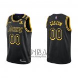 Camiseta Los Angeles Lakers Personalizada Mamba 2021-22 Negro