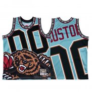 Camiseta Memphis Grizzlies Personalizada NO 0 Mitchell & Ness Big Face Verde