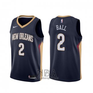 Camiseta New Orleans Pelicans Lonzo Ball NO 2 Icon Azul