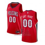 Camiseta New Orleans Pelicans Personalizada 2017-18 Rojo