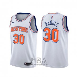 Camiseta New York Knicks Julius Randle NO 30 Statement Blanco