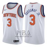 Camiseta New York Knicks Tim Hardaway Jr. NO 3 Association 2017-18 Blanco