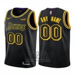 Camiseta Nino Los Angeles Lakers Personalizada 2017-18 Negro