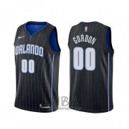 Camiseta Orlando Magic Aaron Gordon NO 0 Statement Negro