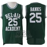 Camiseta Pelicula Bel-Air Academy Banks NO 25 Verde