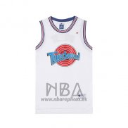 Camiseta Tune Squad Porky NO 8 Blanco