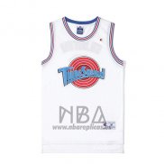 Camiseta Tune Squad Sylvester NO 9 Blanco