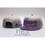 Gorra Charlotte Hornets Snapback Gris