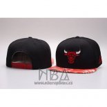 Gorra Chicago Bulls Snapback Naranja Negro