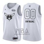 Camiseta All Star 2018 Charlotte Hornets Nike Personalizada Blanco