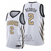 Camiseta Atlanta Hawks Cam Reddish NO 2 Ciudad 2018-19 Blanco