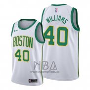 Camiseta Boston Celtics Grant Williams NO 40 Ciudad 2019-20 Blanco