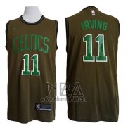 Camiseta Boston Celtics Kyrie Irving NO 11 Nike Verde