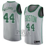 Camiseta Boston Celtics Robert Williams III NO 44 Ciudad 2017-18 Gris