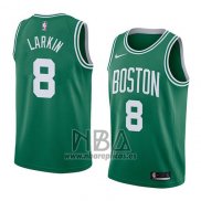 Camiseta Boston Celtics Shane Larkin NO 8 Icon 2018 Verde