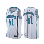 Camiseta Charlotte Hornets Willy Hernangomez NO 41 Classic Blanco