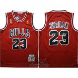 Camiseta Chicago Bulls Michael Jordan NO 23 1996-97 Finals Rojo