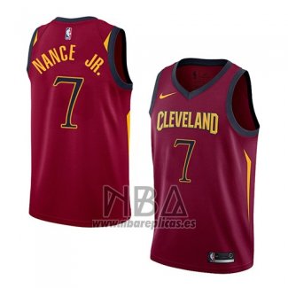 Camiseta Cleveland Cavaliers Larry Nance Jr. NO 7 Icon 2018 Rojo