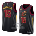 Camiseta Cleveland Cavaliers London Perrantes NO 15 Statement 2018 Negro