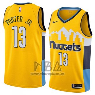 Camiseta Denver Nuggets Michael Porter Jr. NO 13 Statement 2018 Amarillo