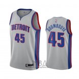 Camiseta Detroit Pistons Sekou Doumbouya NO 45 Statement 2020-21 Gris